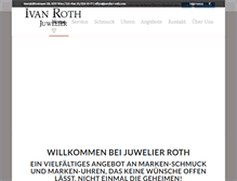 Tablet Screenshot of juwelier-roth.com